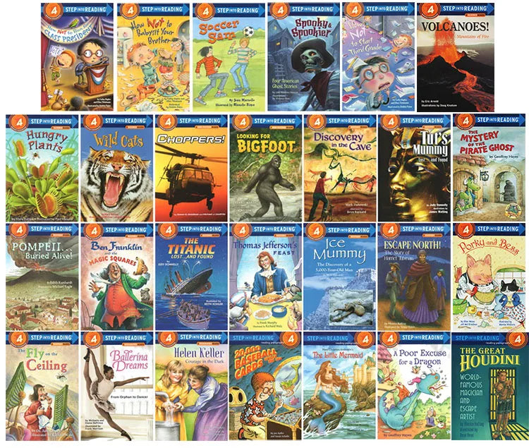 Step Into Reading Level 4 – 27 Book