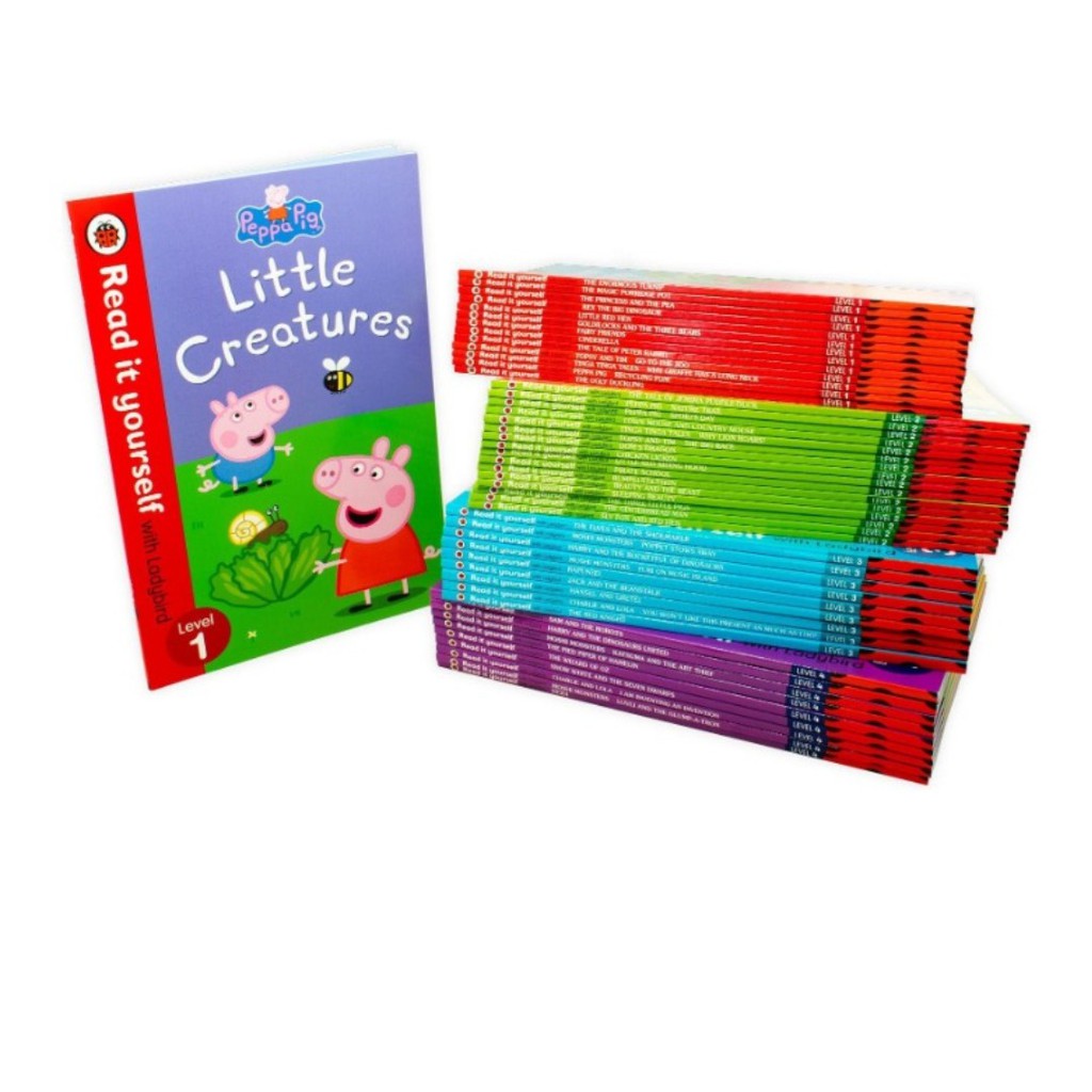 Lady bird Read It Yourself Library Level (1-4) - 50 books