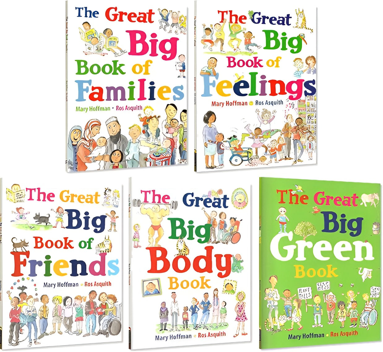 The Great Big Book of Families/Friends/Feelings/Body (5 books set)