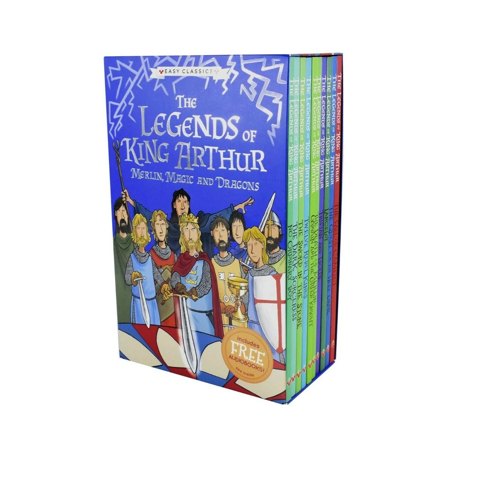 The Legends Of King Arthur Easy Classic 10 Books Box Set