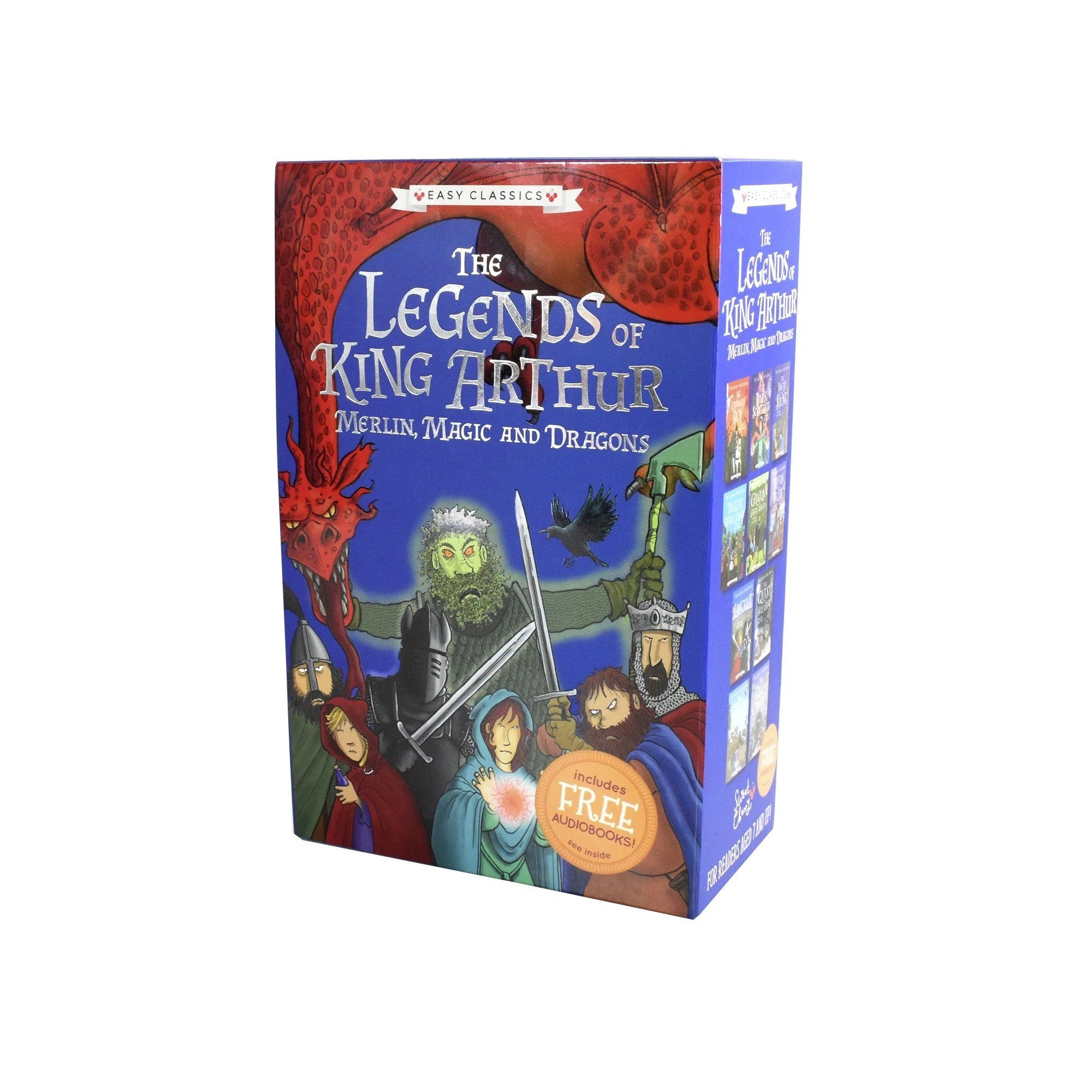 The Legends Of King Arthur Easy Classic 10 Books Box Set