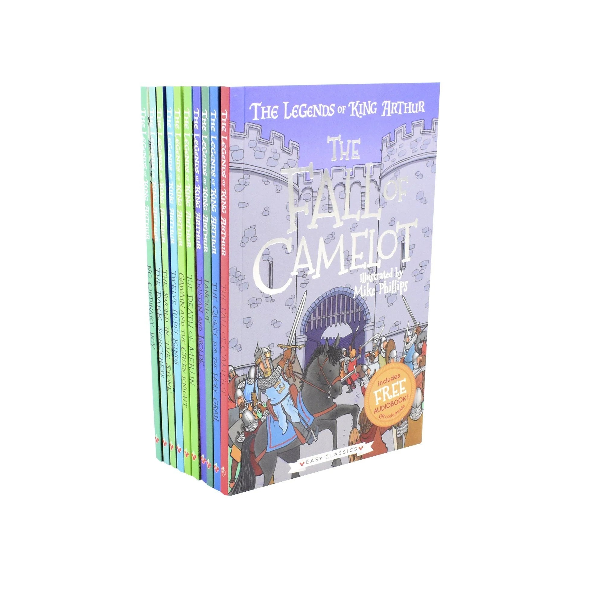 The Legends Of King Arthur Easy Classic 10 Books Box Set