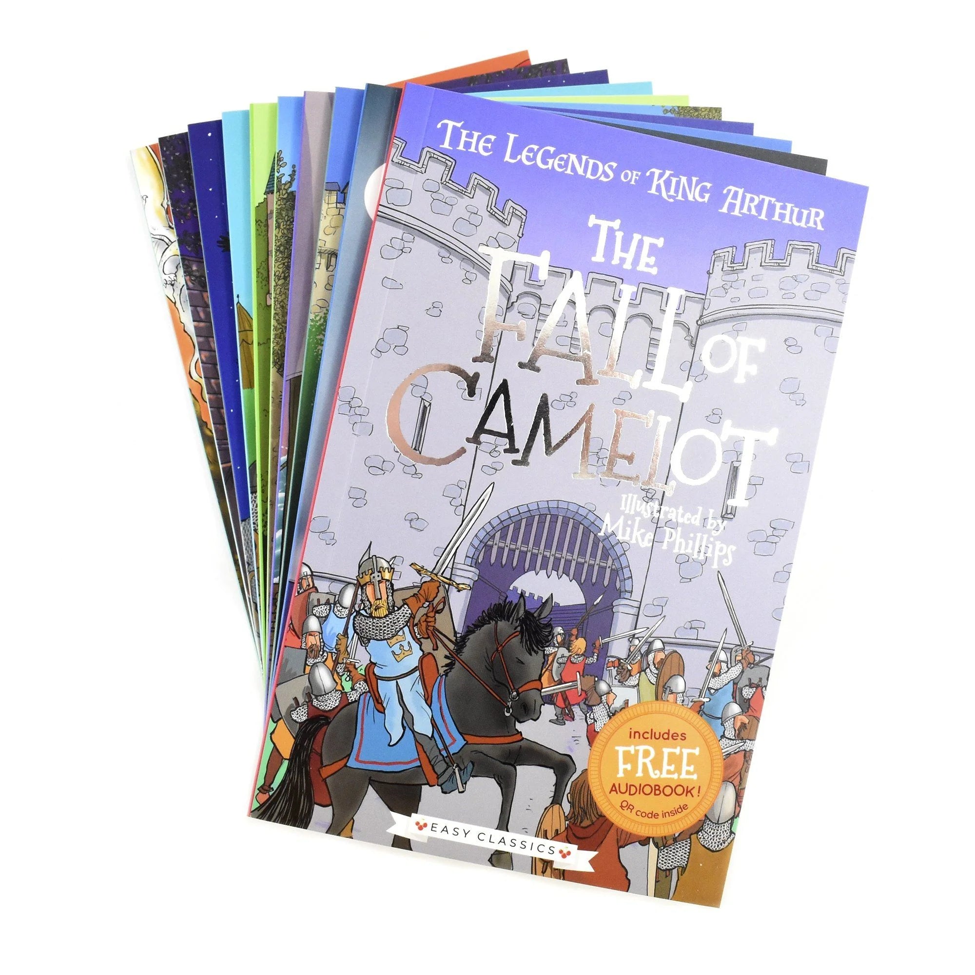 The Legends Of King Arthur Easy Classic 10 Books Box Set