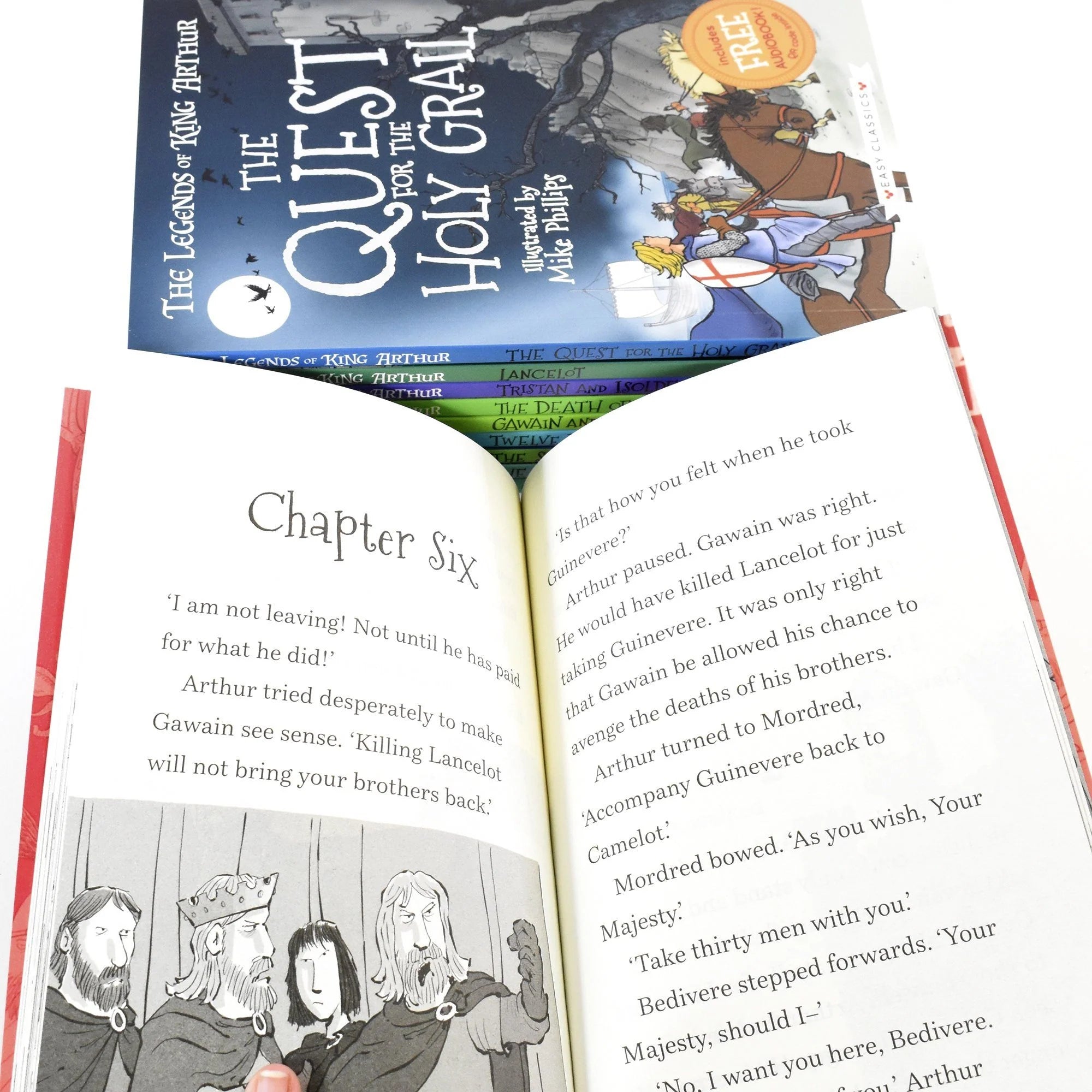 The Legends Of King Arthur Easy Classic 10 Books Box Set