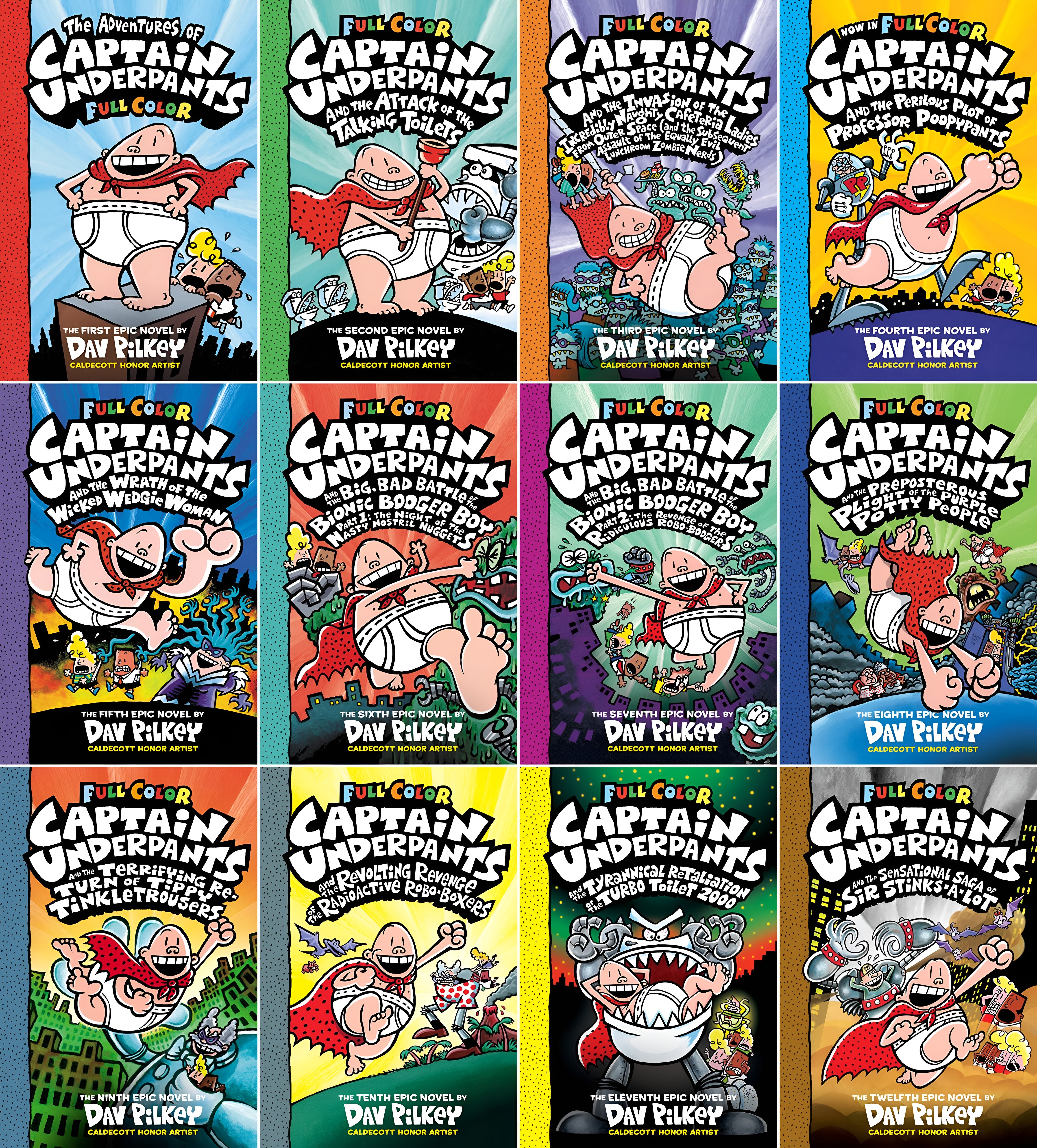 Captain underpants - 13 books set