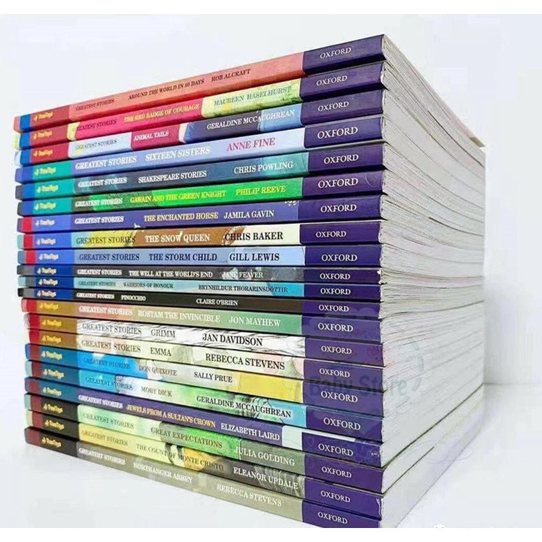 Oxford Reading Tree TREETOPS Greatest Stories Levels 14 to 20 - 21 books