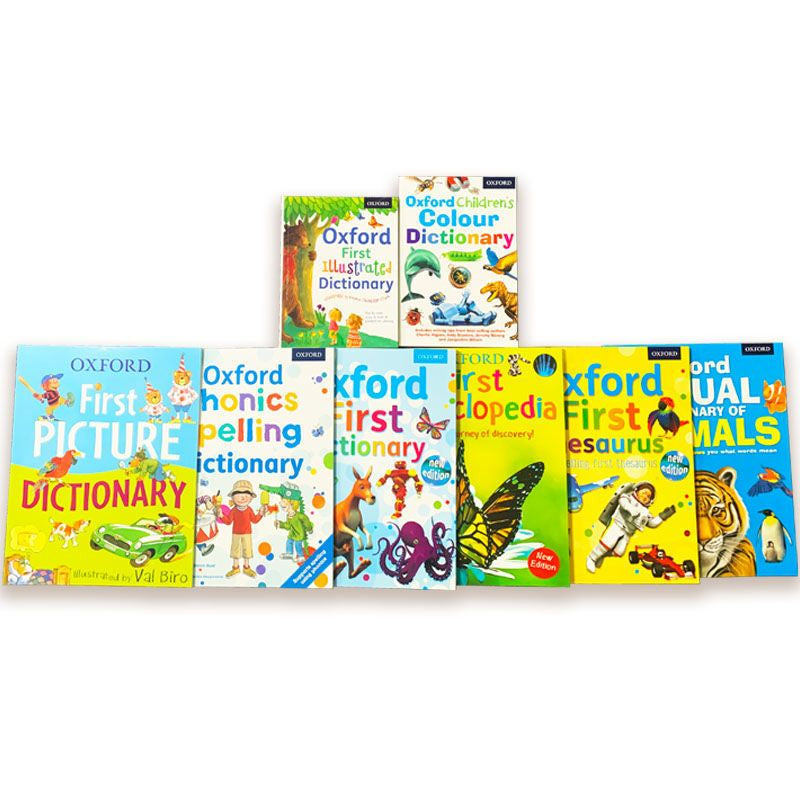 8 Books/Set Oxford Phonics Spelling Dictionary