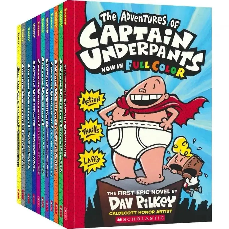 Captain Underpants 12 Books – justbook