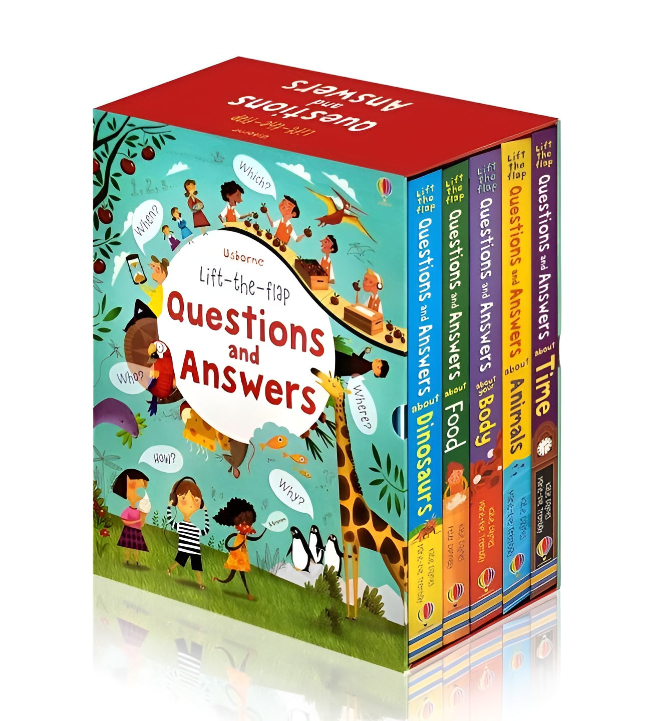 Lift-the-flap Questions and Answers by Katie Daynes 5 Books Box Set