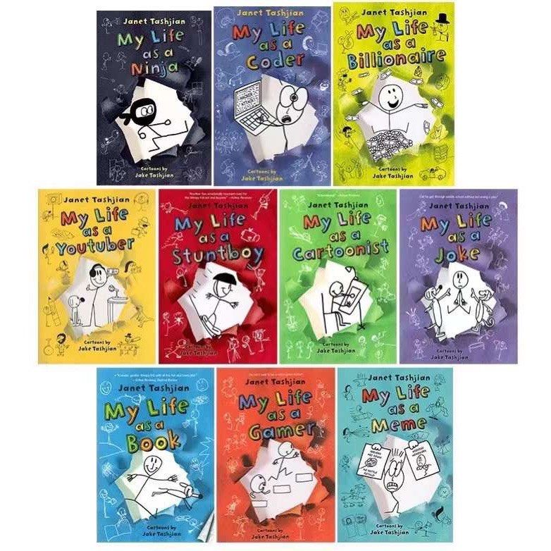 My Life as a ... Series by Janet Tashjian (10 Books)