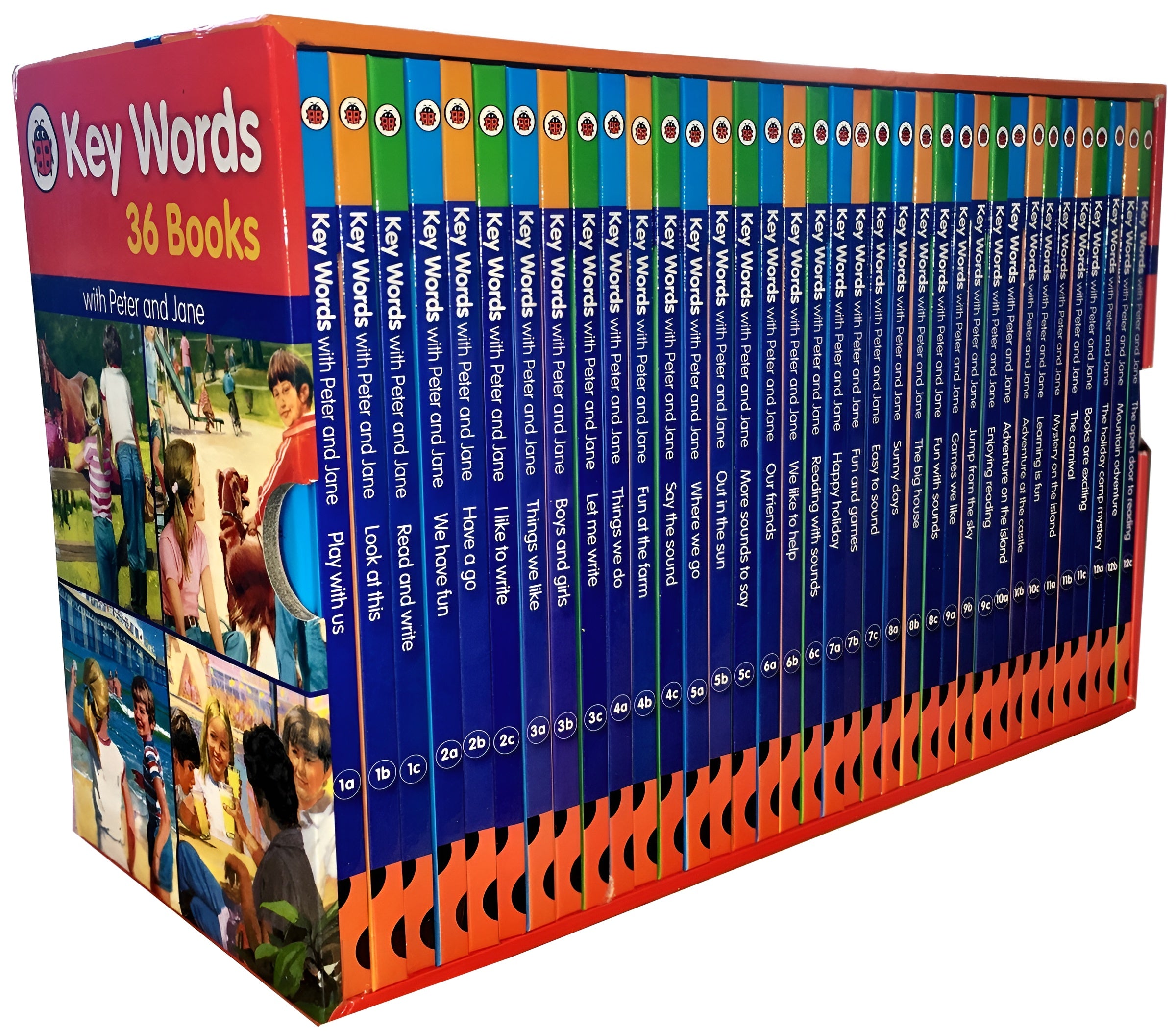 Key Words with Peter and Jane Collection - 36 Books