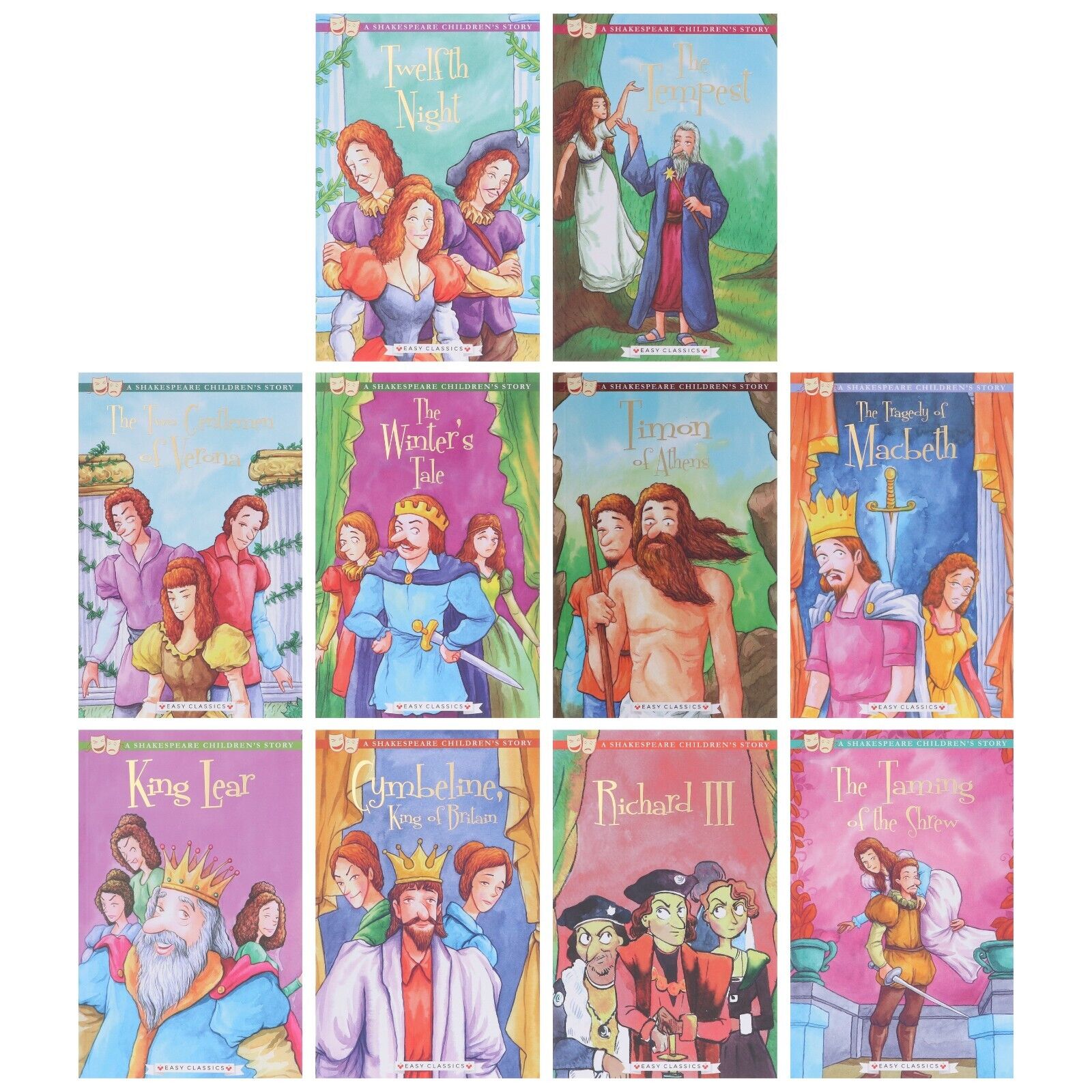 Shakespeare Children Stories The Complete Collection 20 books box set Pack