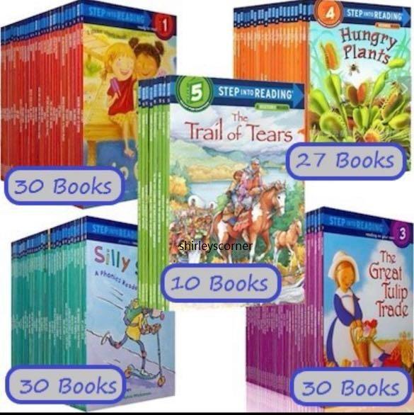 Step Into Reading level (1-5)