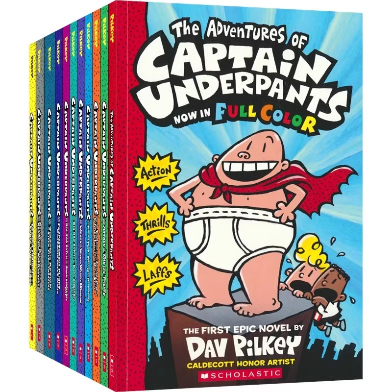 Captain Underpants 12 Books