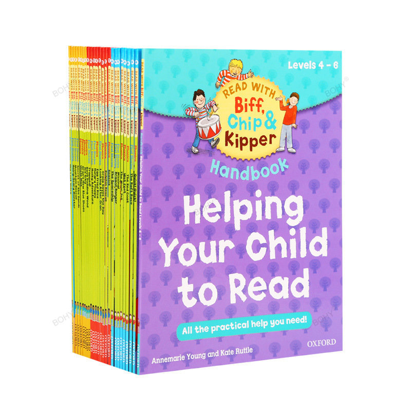 Oxford Read with Biff, Chip and Kipper Levels 4-6 Collection (25 Books)