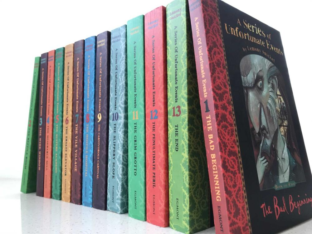 A Series of Unfortunate Events Books Collection Lemony Snicket 13 Books Set