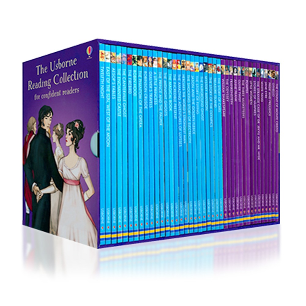 The Usborne Reading Collection for Confident Readers 40 Books