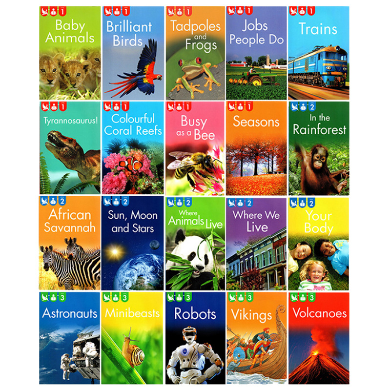 Beginning to read collection Kingfisher Readers - Level 1–3 – 20 Book