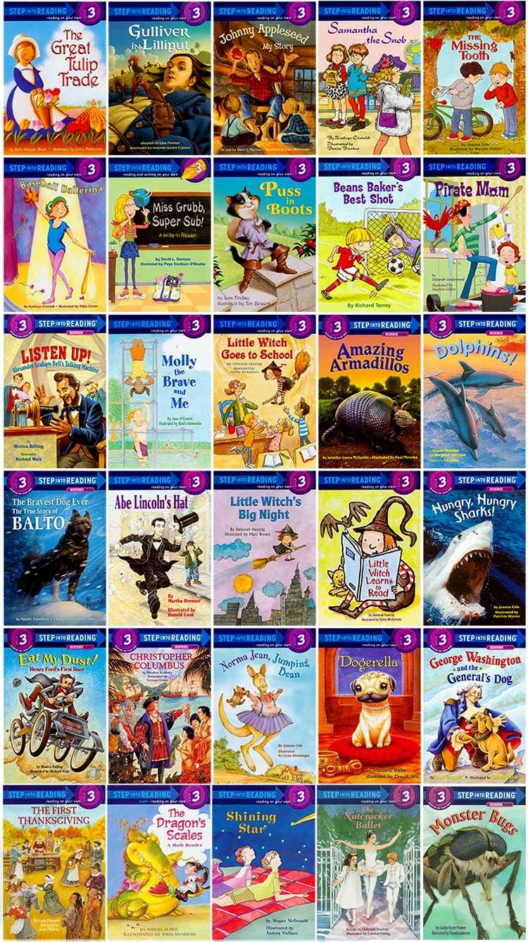 Step into Reading 3   -  30 books