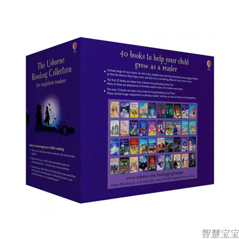 The Usborne Reading Collection for Confident Readers 40 Books