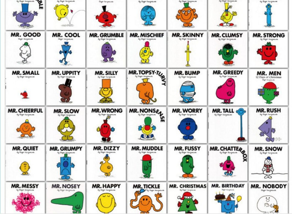 Mr. Men Complete Collection - 50 Book