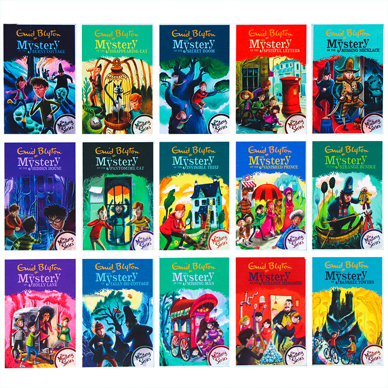 The Mystery Series Find-Outers Complete 15 Books Collection Box Set by Enid Blyton