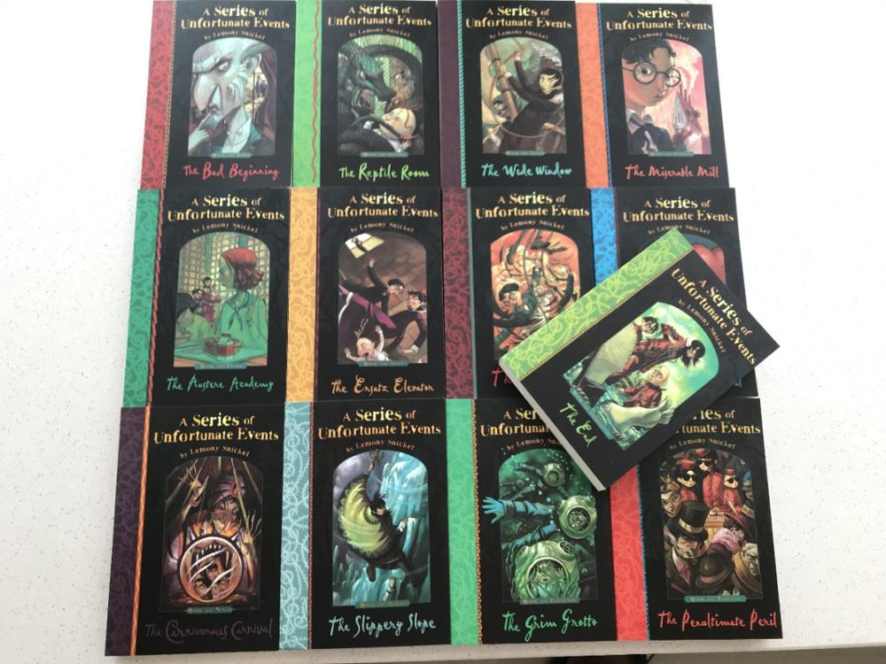 A Series of Unfortunate Events Books Collection Lemony Snicket 13 Books Set
