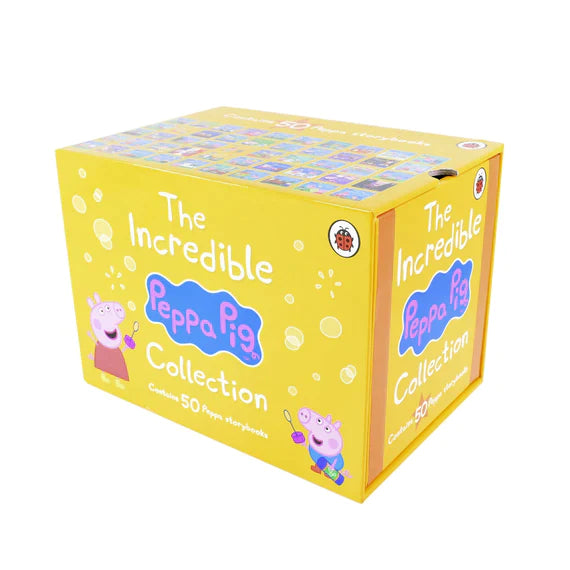 The Incredible Peppa Pig Collection 50 Books Box Set By Ladybird