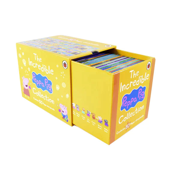 The Incredible Peppa Pig Collection 50 Books Box Set By Ladybird