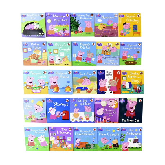The Incredible Peppa Pig Collection 50 Books Box Set By Ladybird