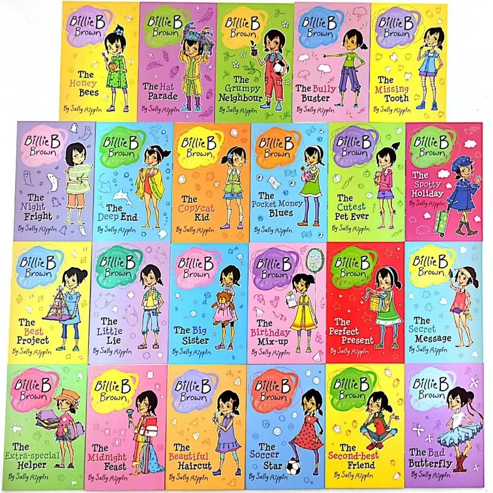 Billie B Brown Early Readers Anniversary Collection 23 Books By Sally Rippin - Age 4+ - Paperback