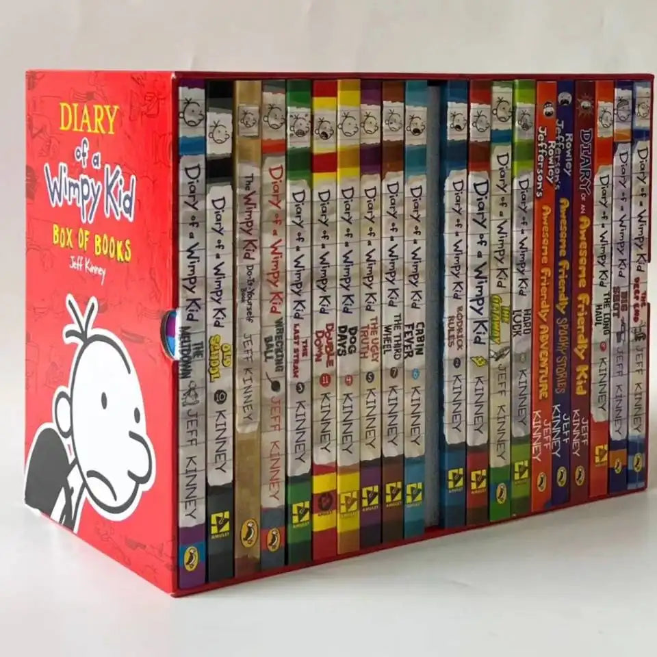 Wimpy Kid Complete Collection Series 1-22 Boxed Set