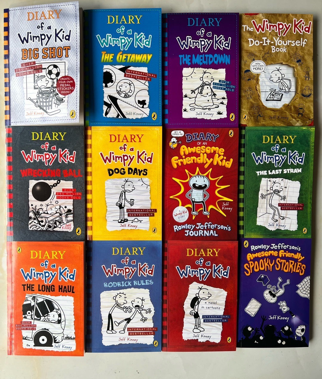 Wimpy Kid Complete Collection Series 1-22 Boxed Set