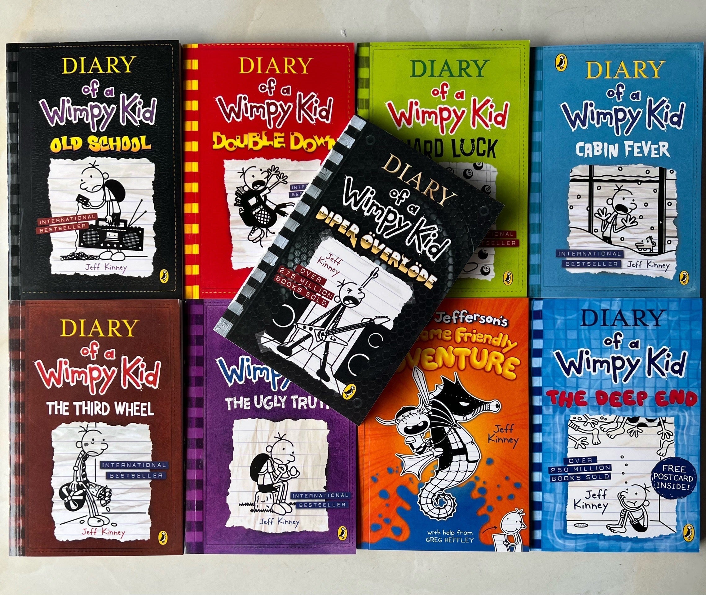 Wimpy Kid Complete Collection Series 1-22 Boxed Set