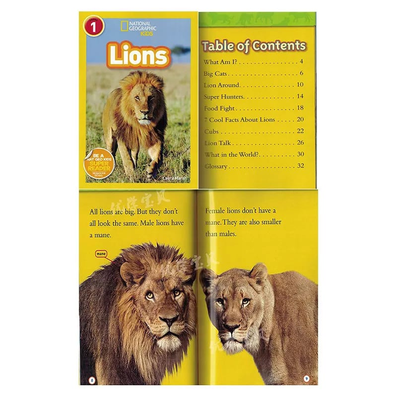 National Geographic Readers: Caterpillar to Butterfly 25 books (level 1)
