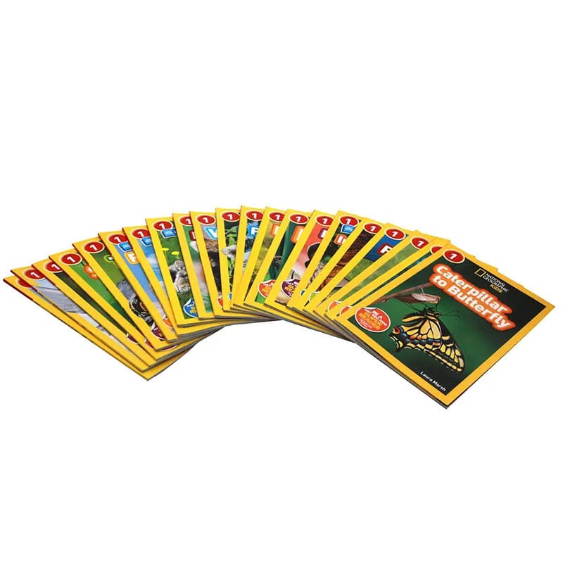 National Geographic Readers: Caterpillar to Butterfly 25 books (level 1)