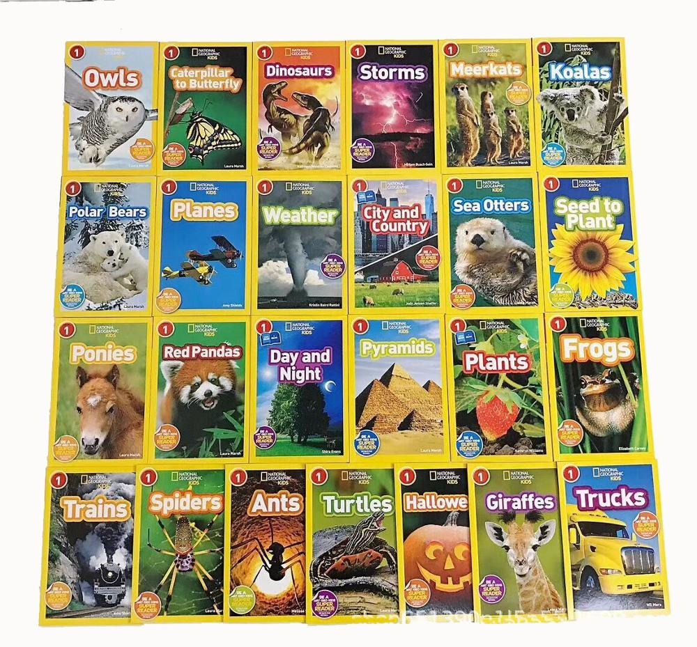National Geographic Readers: Caterpillar to Butterfly 25 books (level 1)
