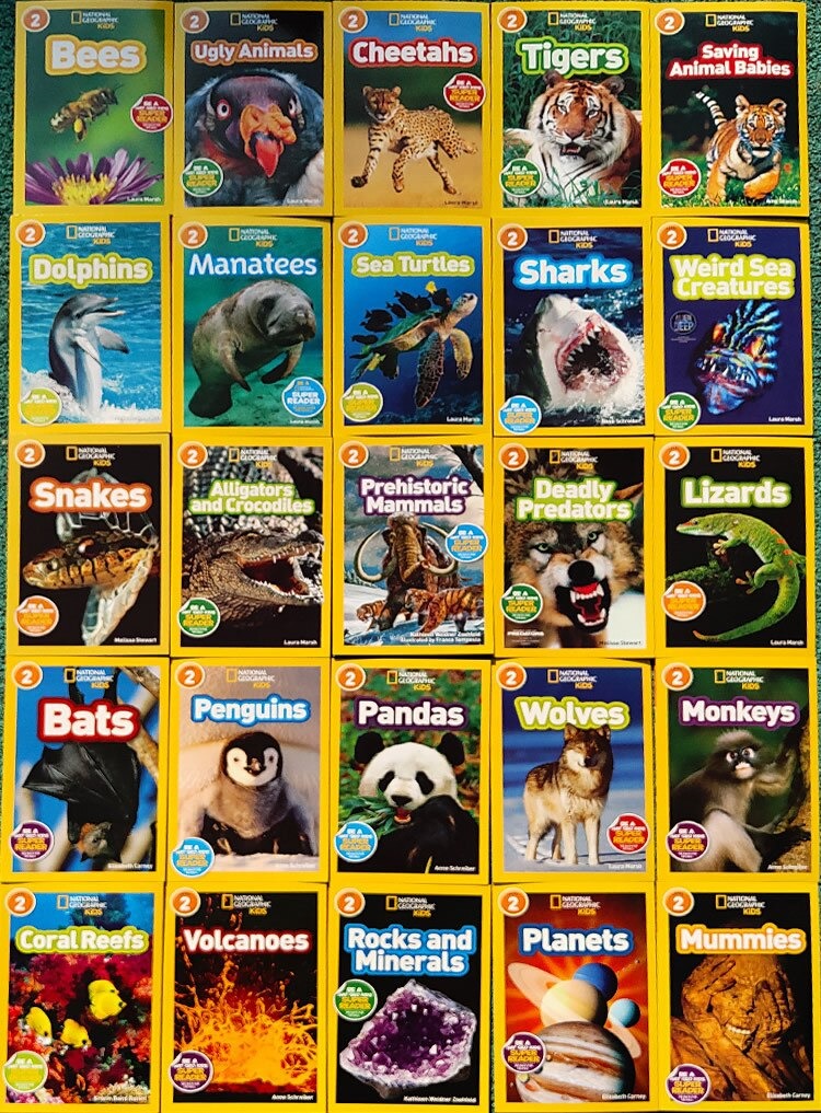 National Geographic Kids 25 Books ( Level 2)