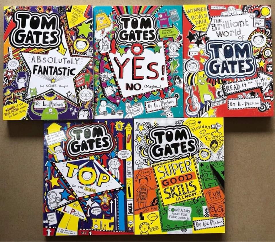 Tom Gates Series 1 & 2: 10 Books Collection Set By Liz Pichon