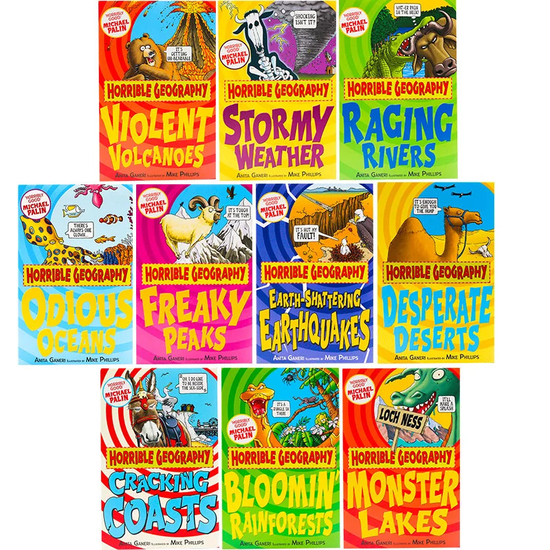 Horrible Geography 10 Books Collection By Anita Ganeri