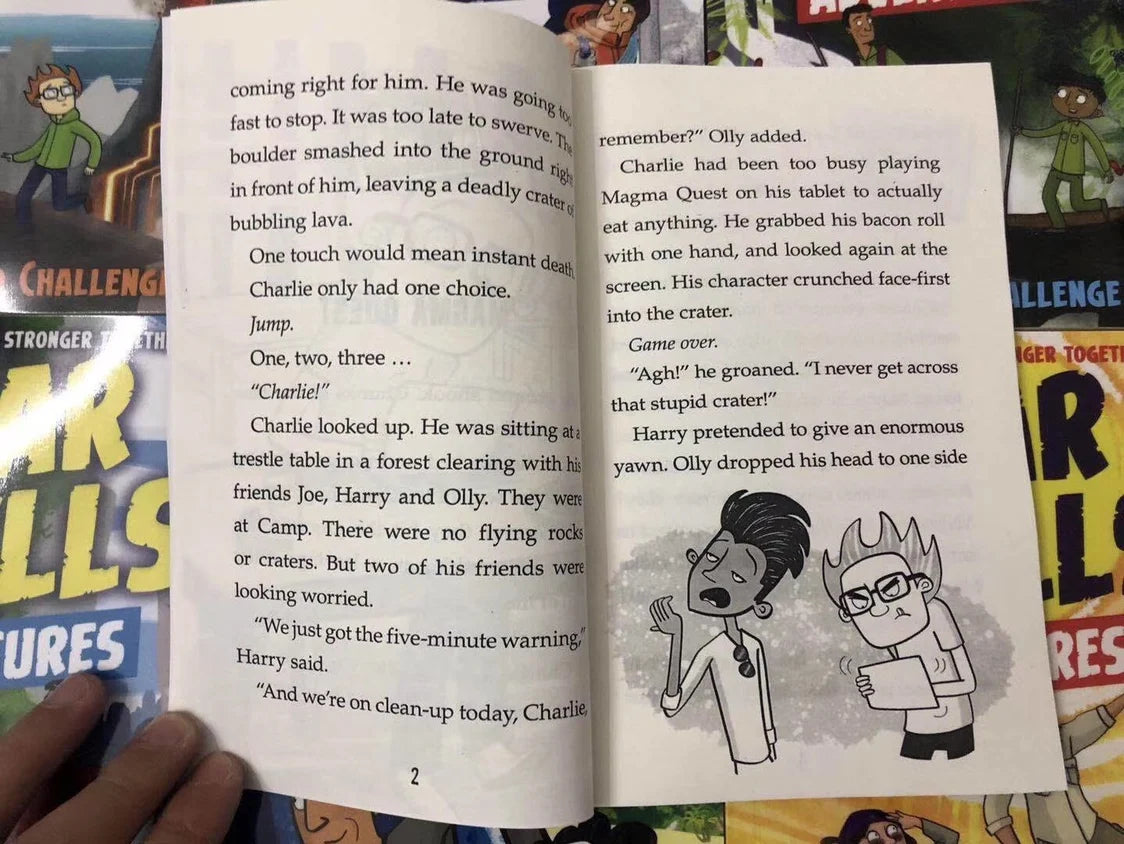 Bear Grylls Adventure Series 10 Books Children Collection Paperback Set