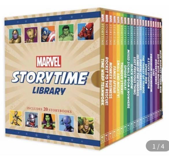 Marvel Storytime Library: Includes 20 Storybooks Box Set