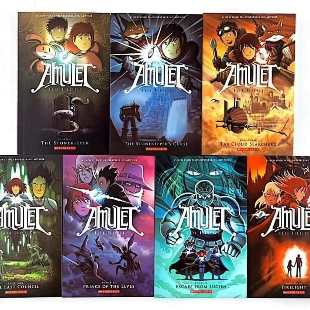 Amulet French Collection (Books 1-7)