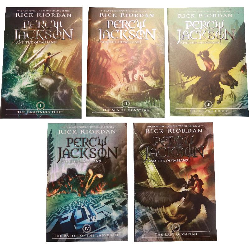 Percy Jackson and The Olympians (5 Books/Box Set)