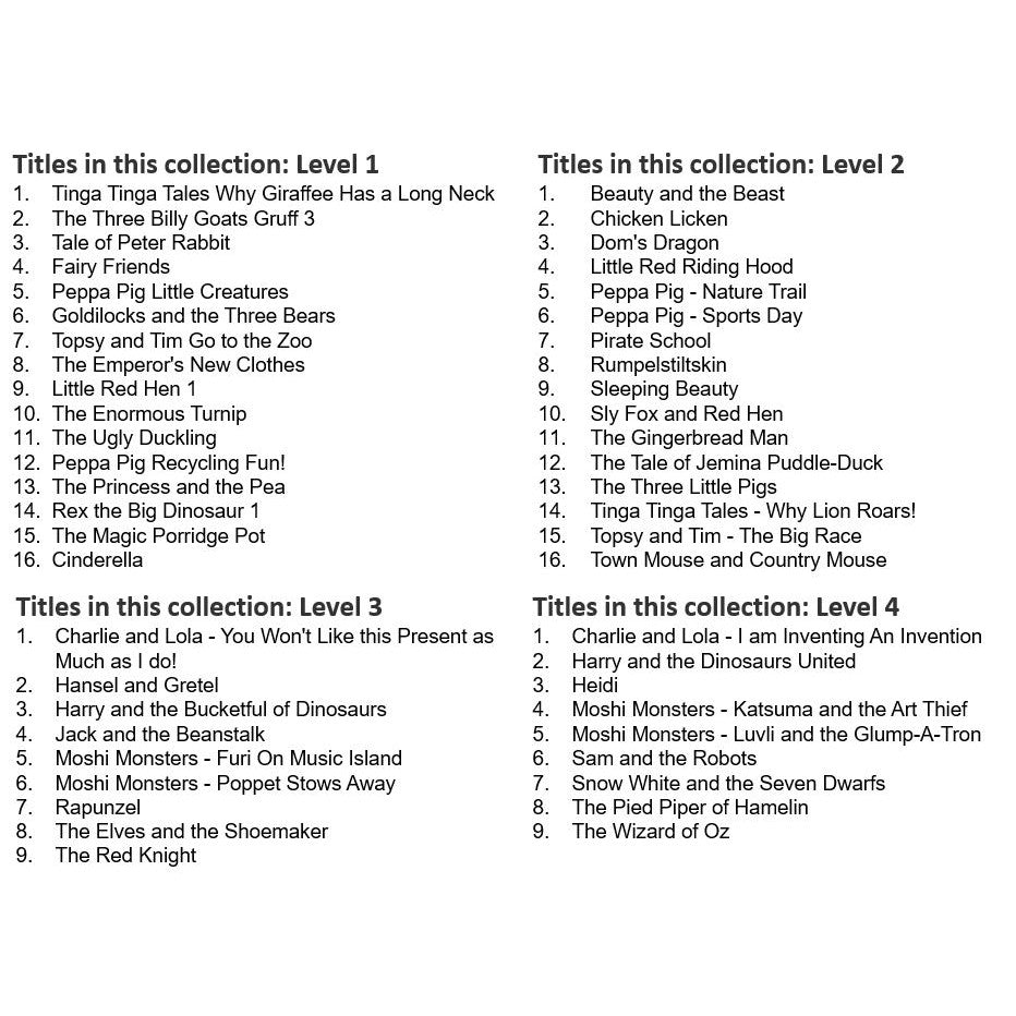 Ladybird Read It Yourself Collection LEVEL (1-4)  [50 BOOKS]