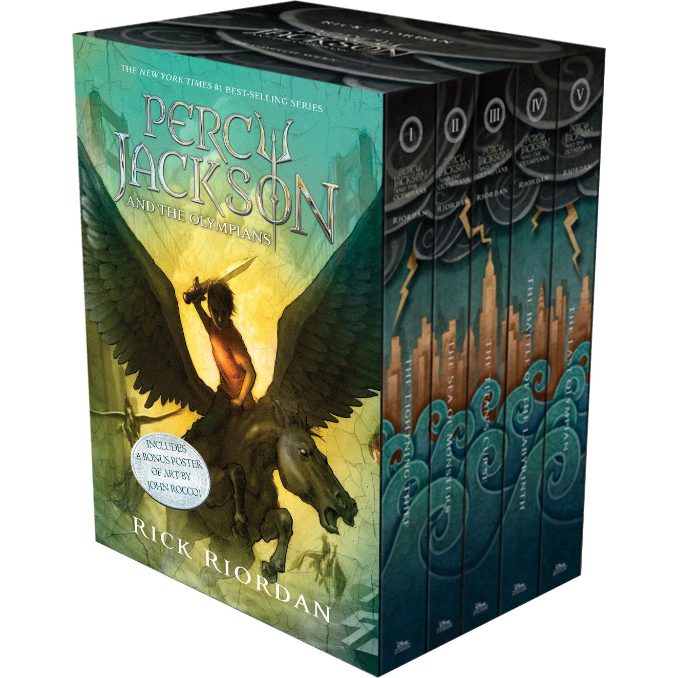 Percy Jackson and The Olympians (5 Books/Box Set)