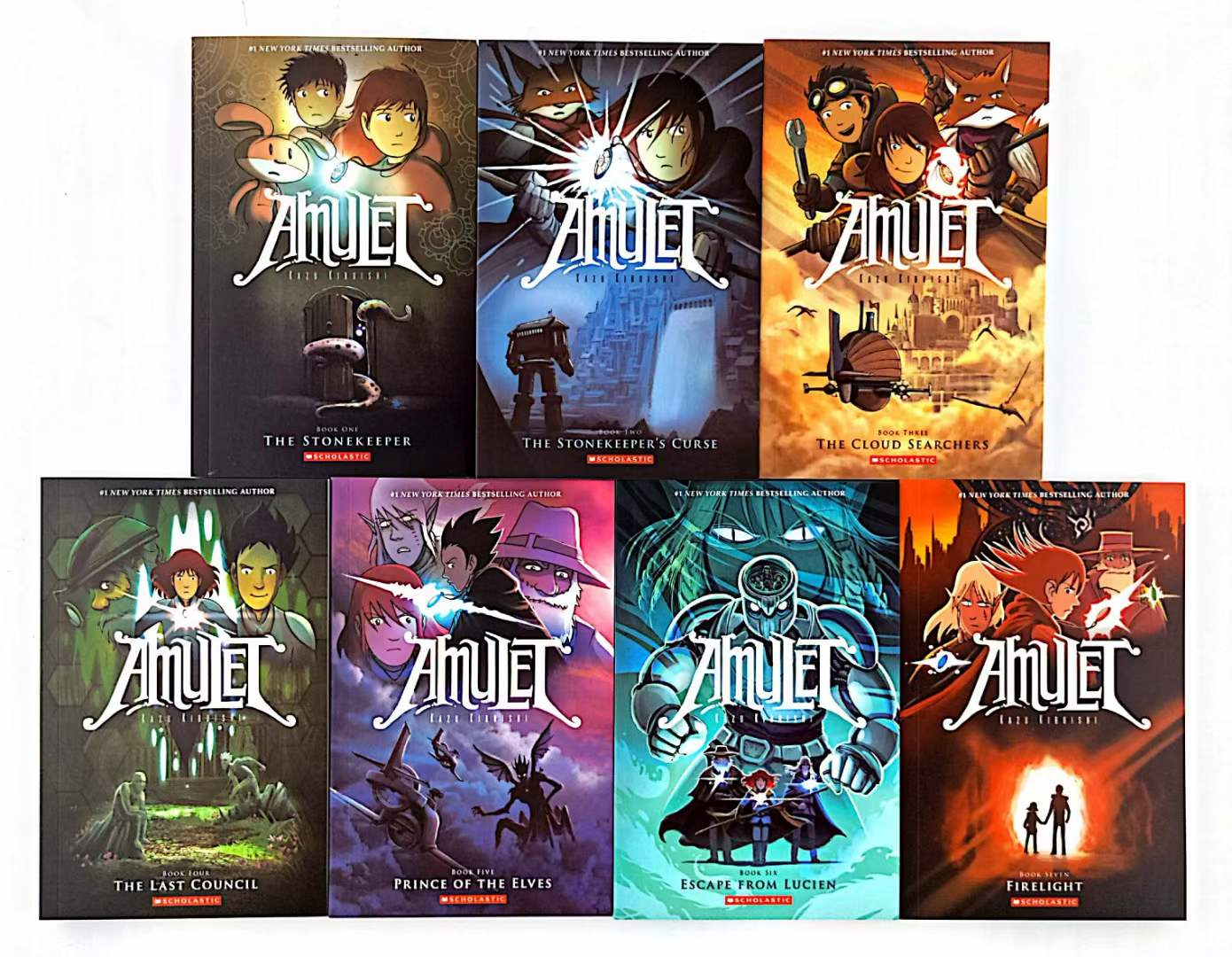Amulet French Collection (Books 1-7)
