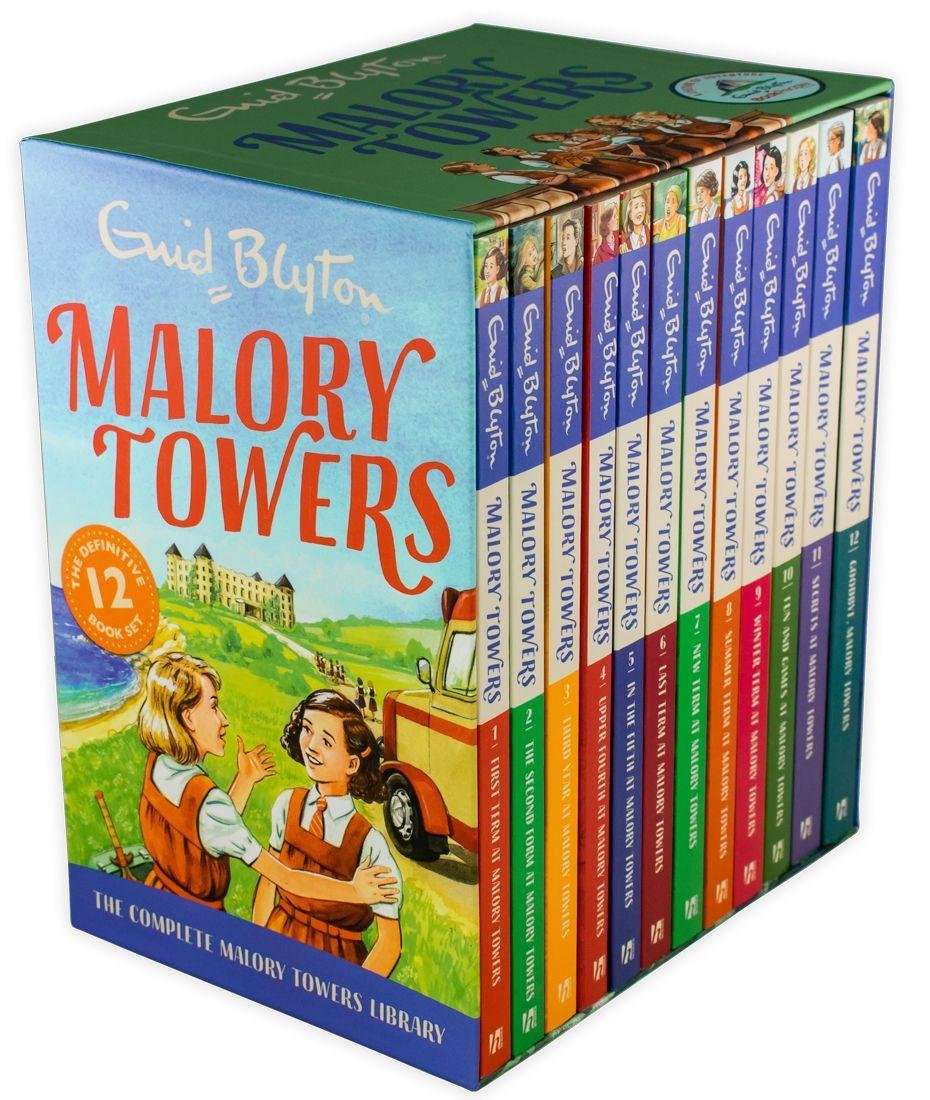 Malory Towers Collection Paperback 12-Book Boxset by Enid Blyton