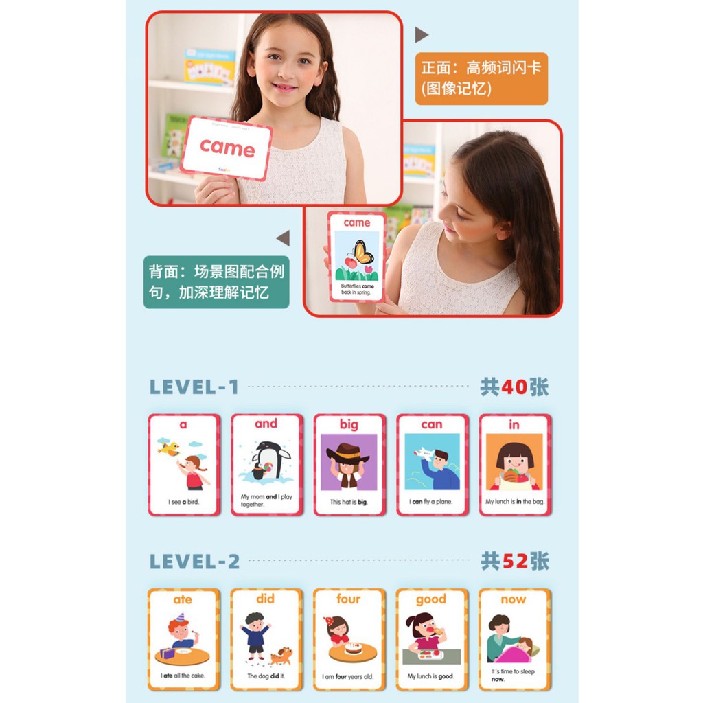 Saalin 220 Sight Words Flash Cards Set Free Sight Wrods Worksheet
