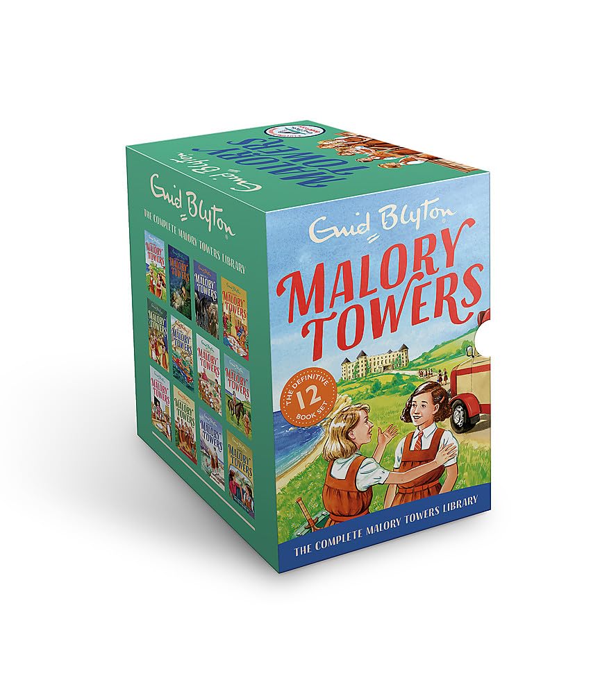 Malory Towers Collection Paperback 12-Book Boxset by Enid Blyton